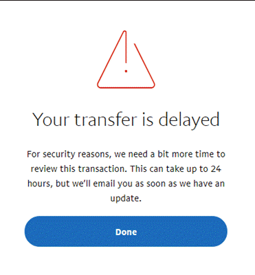 How to trick paypal into releasing funds